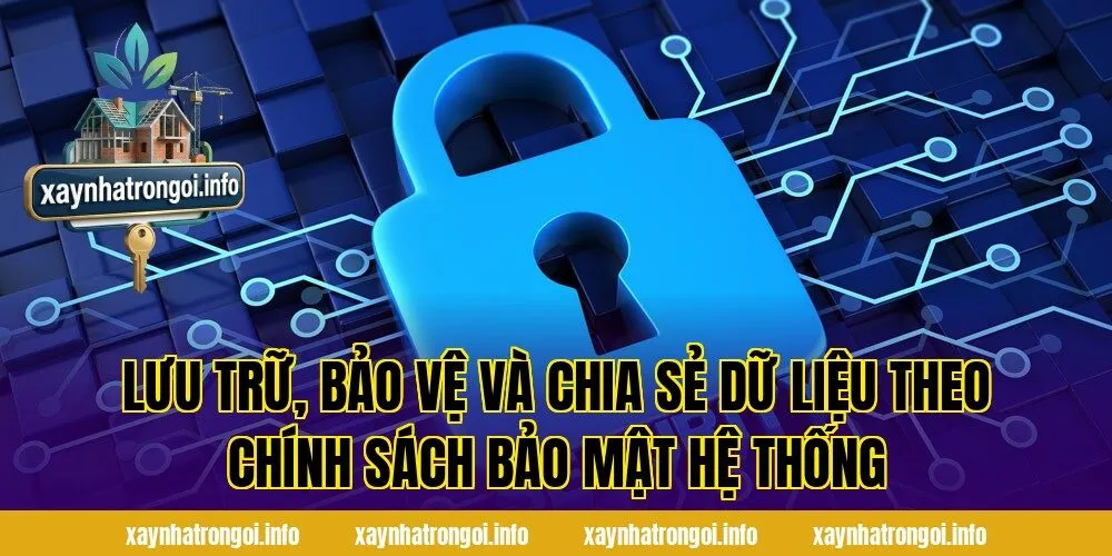 Lưu trữ, bảo vệ và chia sẻ dữ liệu theo chính sách bảo mật hệ thống