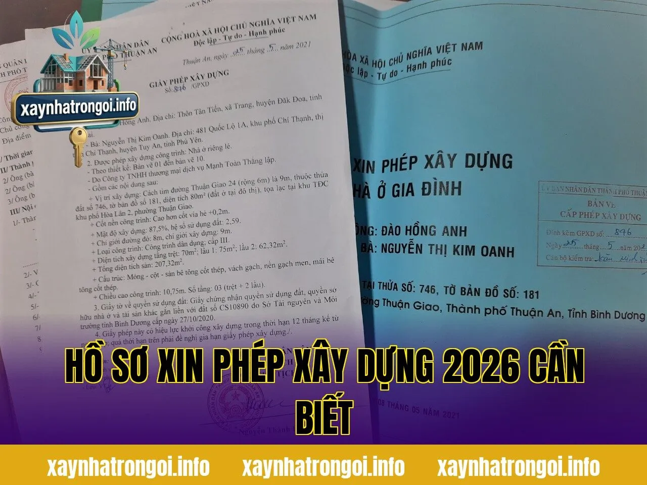 HỒ SƠ XIN PHÉP XÂY DỰNG 2026 CẦN BIẾT