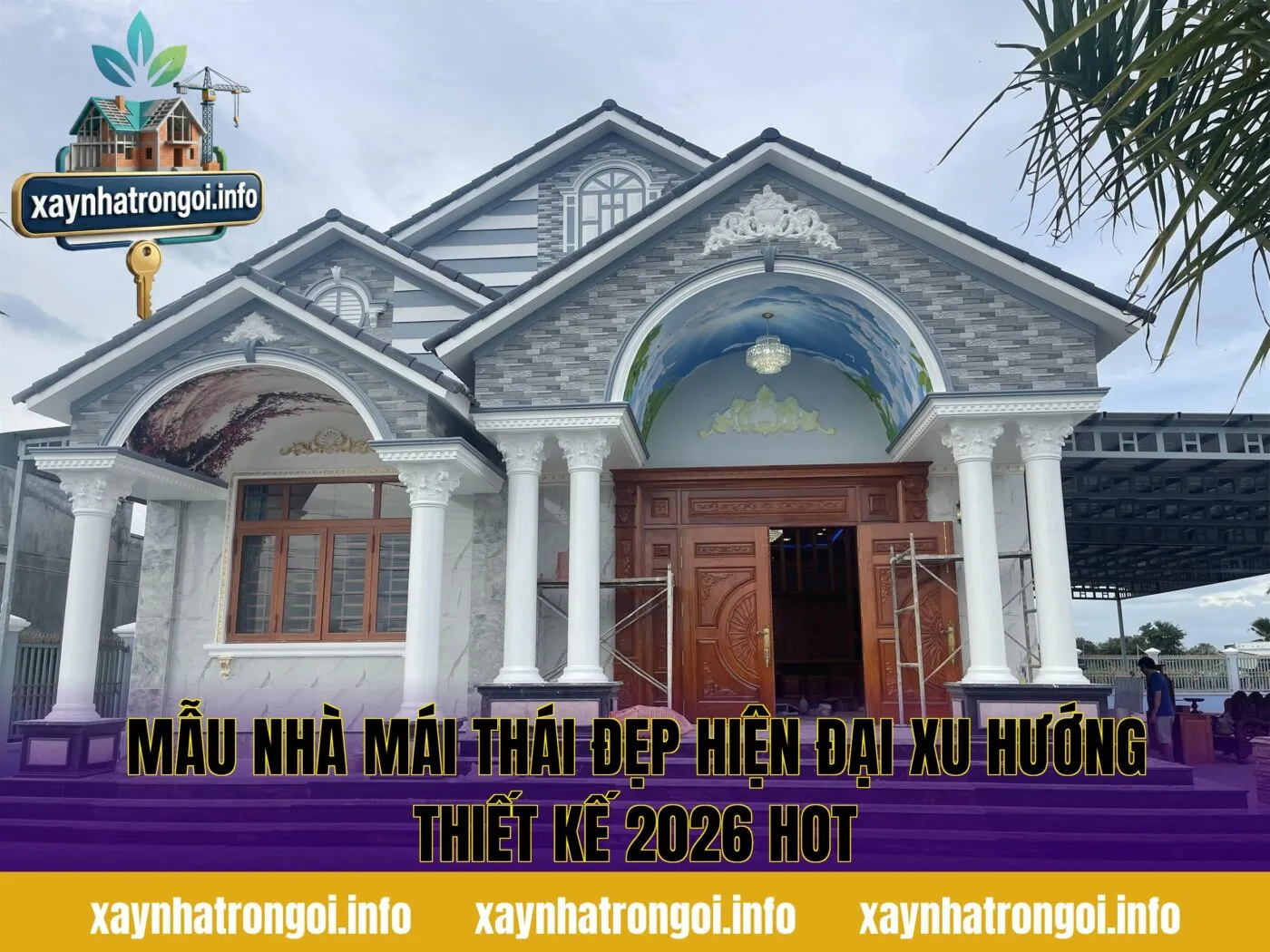 Mẫu Nhà Mái Thái Đẹp Hiện Đại Xu Hướng Thiết Kế 2026 Hot