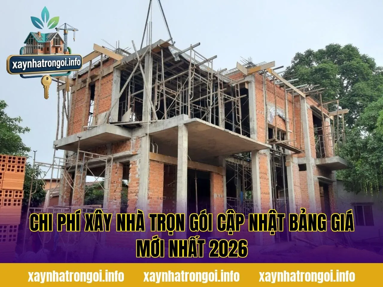 Chi Phí Xây Nhà Trọn Gói Cập Nhật Bảng Giá Mới Nhất 2026